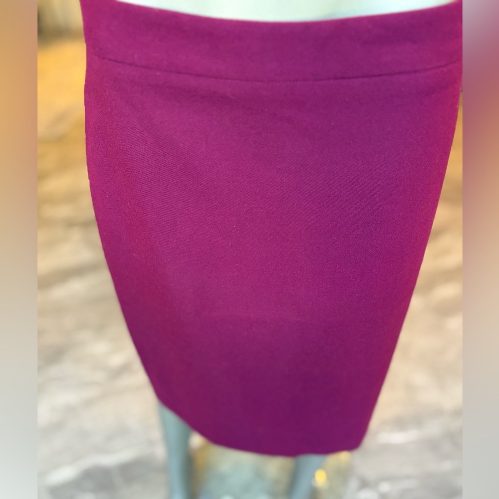Banana Republic Pink Plum Pencil Skirt Knee-Length Work
